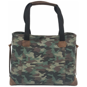 VERSACARRY CONCEAL CARRY PURSE - CANVAS CAMO TOTE STYLE