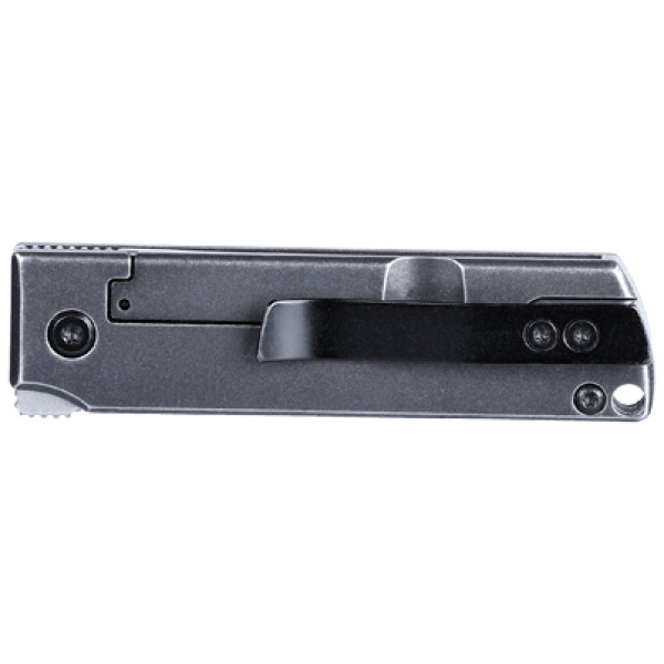 CRKT MINIMALX GRAY 2.19" PLAIN EDGE