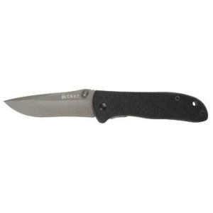 CRKT DRIFTER G10 2.9" PLN EDGE BLK