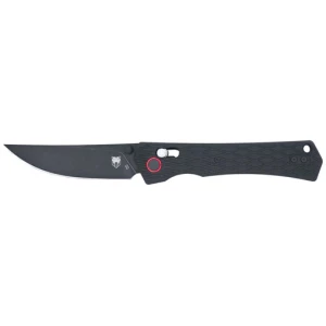 COBRATEC LEGACY BAR LOCK 3.5" - G10 BLACK/BLACK D2 BLADE