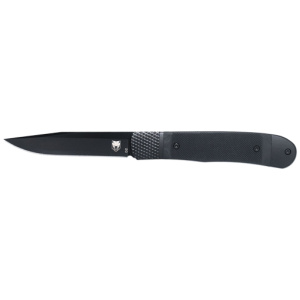 COBRATEC TRAPPER HIDDEN - RELEASE 3.12" BLACK G-10 HNDLE