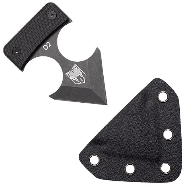 COBRATEC DEFENDER D2 STEEL 3" - TOTAL LENGTH KYDEX SHEATH