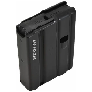 D&H TACTICAL MAGAZINE 458SOC - 4RD BLK W/LASER LOGO AR15
