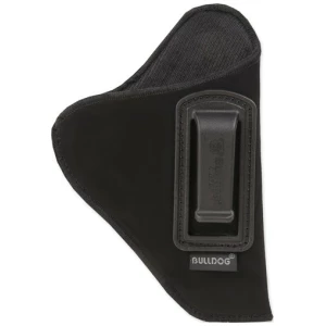 BULLDOG INSIDE PANTS HOLSTER - REVOLVERS 3-4" BARREL RH BLK