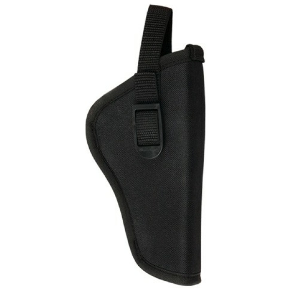 BULLDOG OWB HOLSTER W/TB RH - PIT BULL NYLON BLACK REVOLVER