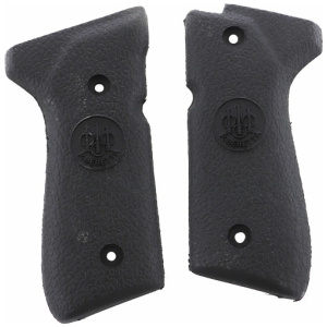 BERETTA GRIPS 92/96 SERIES - RUBBER SMOOTH BLACK