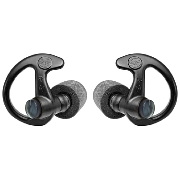 SUREFIRE SONIC DFNDR MED BLK 1 PAIR