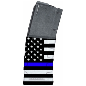 MFT EXD MAGAZINE AR15 5.56X45 - 30RD BLUE LINE FLAG