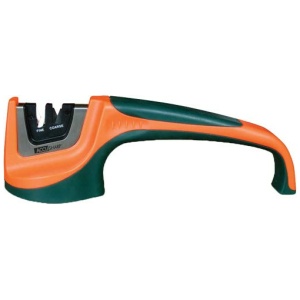 ACCUSHARP PULL THROUGH - SHARPENER ORANGE/GREEN