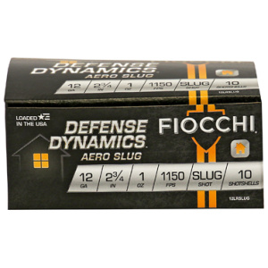 FIOCCHI 12GA AERO SLUG LW REC 10/250