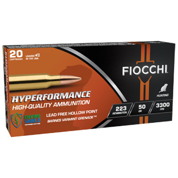 FIOCCHI HYPR 223REM 50GR HP 20/200