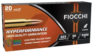 FIOCCHI HYPR 223REM 50GR HP 20/200