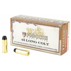 FIOCCHI 45 COLT 250GR LRNFP 50/500