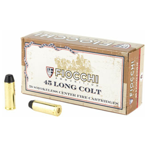 FIOCCHI 45 COLT 250GR LRNFP 50/500