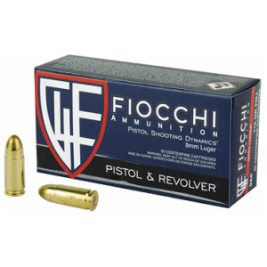 FIOCCHI 9MM 115GR FMJ 50/1000