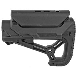 FAB DEF AR15/M4 CMPCT STK W/CP BLK