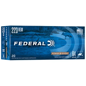 FED PWRSHK 223REM 64 GR SP 20/200