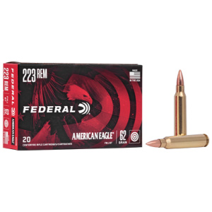 FED AM EAGLE 223 REM 62GR FMJ 20/500