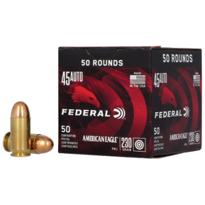 FED AM EAGLE 45ACP 230GR FMJ 50/500