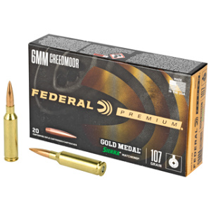 FED GOLD MDL 6MMCRD 107GR SMK 20/200