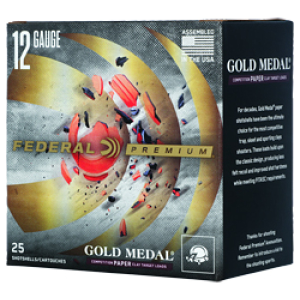 FED GLD MDL 12GA 2.75" 1OZ #7.5 25