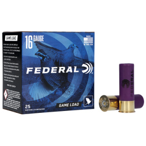 FED GAME LOAD 16GA 2 3/4" #6 25/250