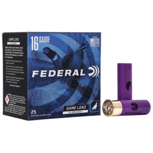 FED GAME LOAD 16GA 2.75" #6 25/250