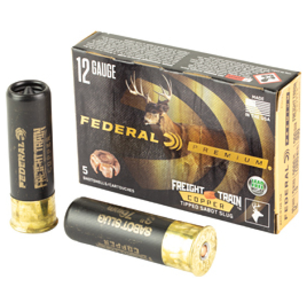 FED FRT TRN 12GA 3" 300GR SLUG 5/50