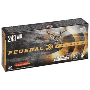 FED PRM 243WIN 85GR TRPHY COPPER 20