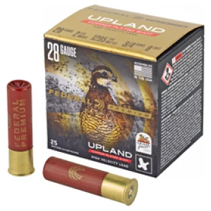 FED UPLAND 28GA #8 SHOTSHELL 25/250