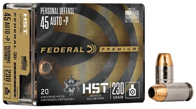 FED PRM HST 45ACP+P 230GR JHP 20/200