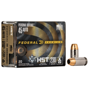 FED PRM HST 45ACP 230GR JHP 20/200