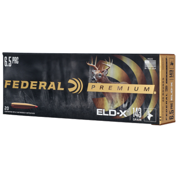 FED PREM 6.5PRC 143GR ELD-X 20/200