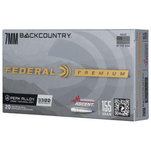 FED TERM ASCENT 7MM BC 155GR 20/200