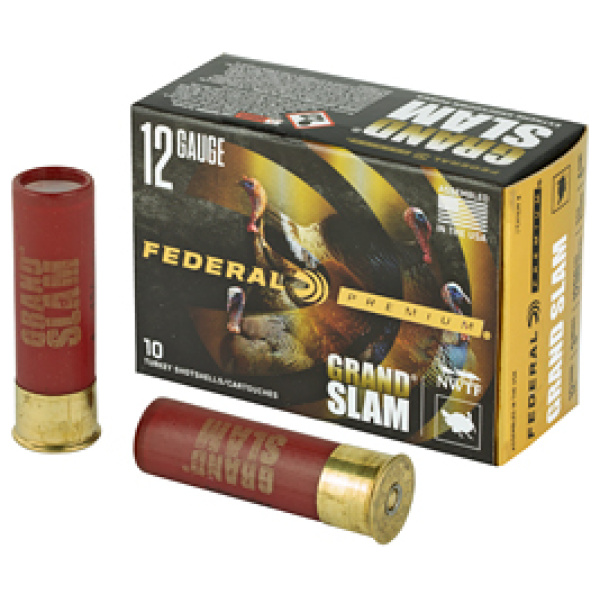 FED GRAND SLAM 12GA 3" #4 1.75OZ 10/