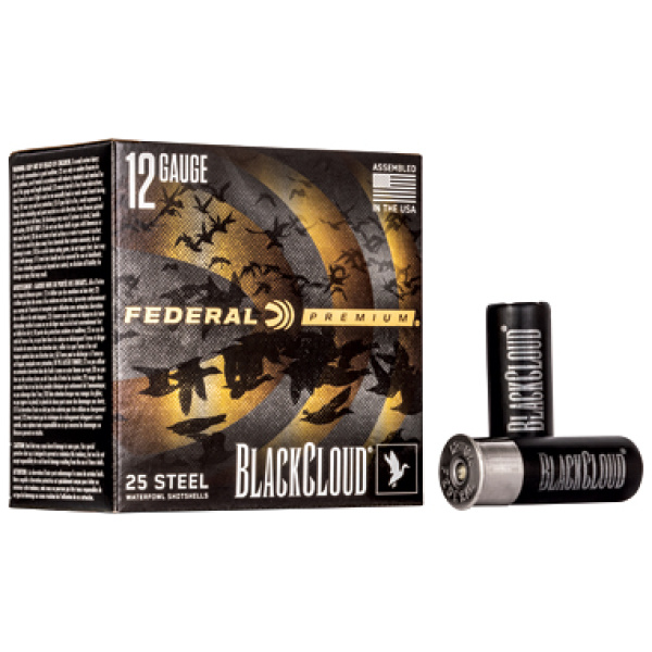 FED BLK CLOUD 12GA 2.75 #4 25/250