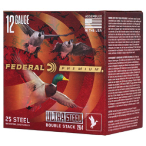 FED ULT STL 12GA 3" 1.25OZ #2/#4 25