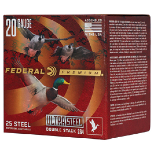 FED ULT STL 20GA 3" 1OZ #2 25/250