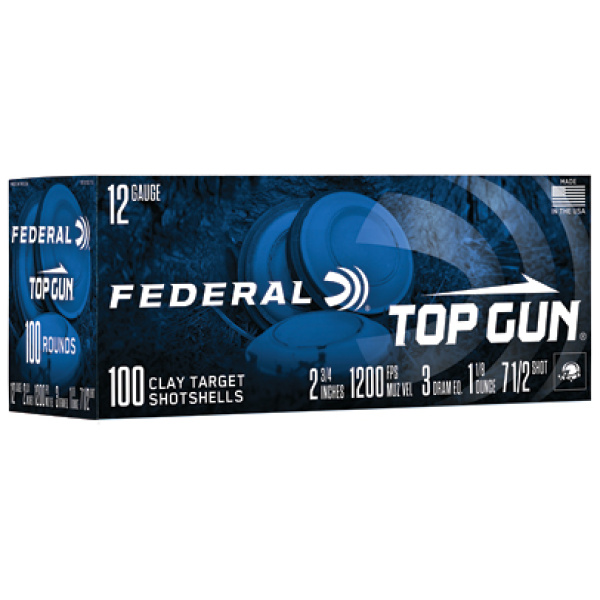 FED TOP GUN 12GA 2.75" #7.5 100/200