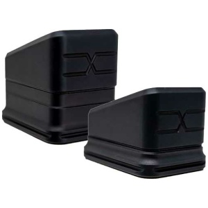 FAXON MAGAZINE EXTENSION COMBO - PLUS 3 & 5 BLACK FOR GLOCK 19