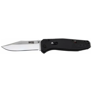 SOG KNIFE FLARE SATIN POLISH - STRAIGHT EDGE 3.5" BLADE