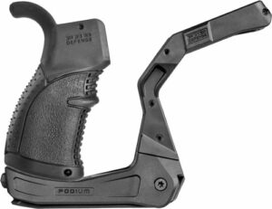 F.A.B. DEFENSE AR PODIUM - BI-POD BLACK AR-15 PLATFORM