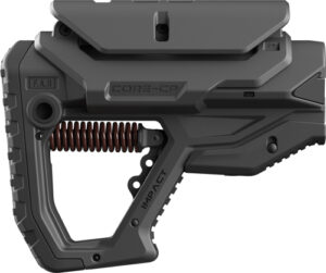 F.A.B. DEFENSE IMPACT RECOIL - BUTTSTOCK AR-15 BLK W/CHK REST
