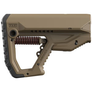 F.A.B. DEFENSE IMPACT RECOIL - REDUCTION BUTTSTOCK AR-15 FDE