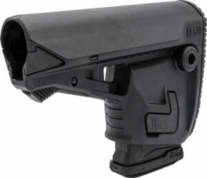 F.A.B. DEFENSE BUTTSTOCK AR-15 - /M4 OD GREEN ADJ CHEEK PIECE