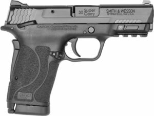 S&W SHIELD EZ 30 SUPER CARRY - BLACKENED SS/BLK THUMB SAFETY