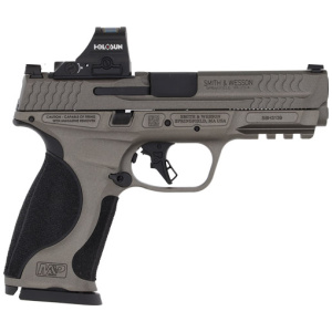 S&W M&P9 M2.0 METAL 9MM 4.25" - 17-SHOT TUNGSTEN GRY w/ HS407C