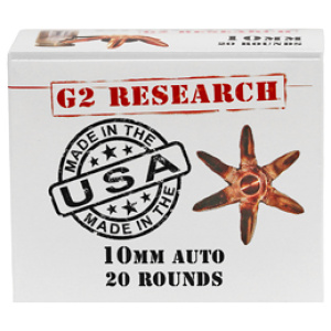 G2R CIVIC DUTY 10MM 122GR 20/500