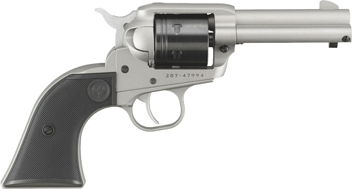 RUGER WRANGLER 22LR 3.75" - FS 6-SH SILVER SYNTHETIC