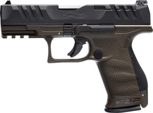WALTHER PDP COMPACT 9MM 4" FS - 15-SHOT GREEN POLYMER FRAME